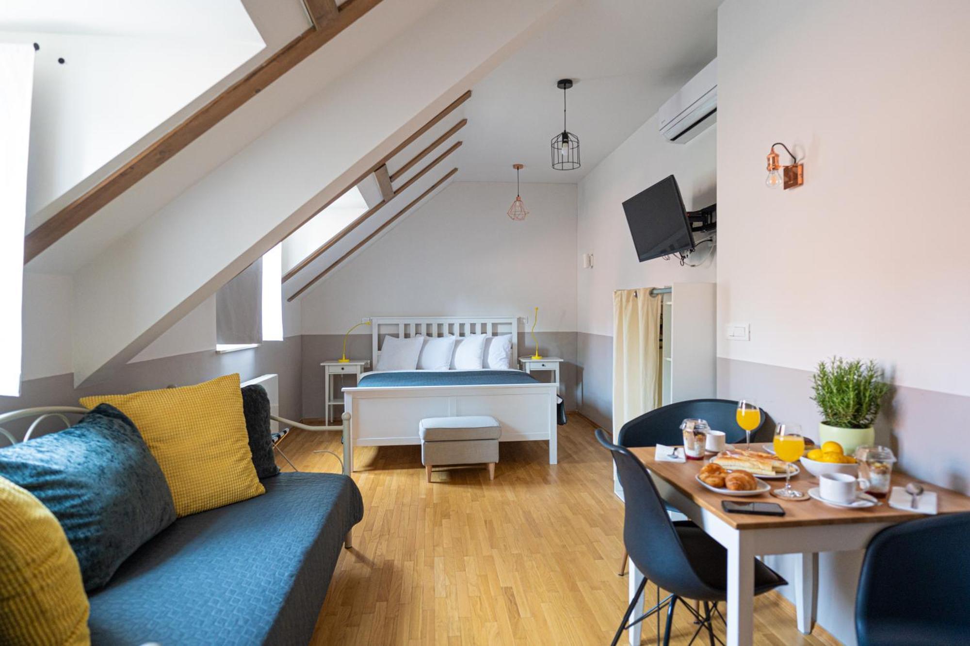 Paon Boutique Apartments Zagreb Ruang foto